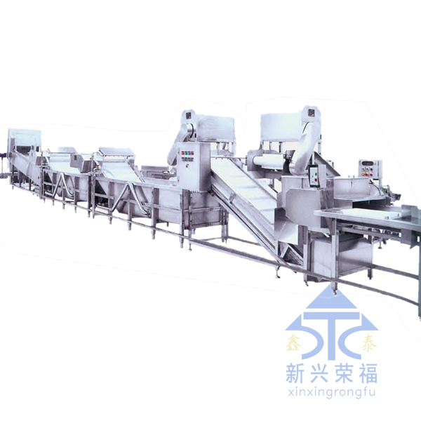 全自動(dòng)連續(xù)式葉菜類(lèi)清洗線(xiàn)